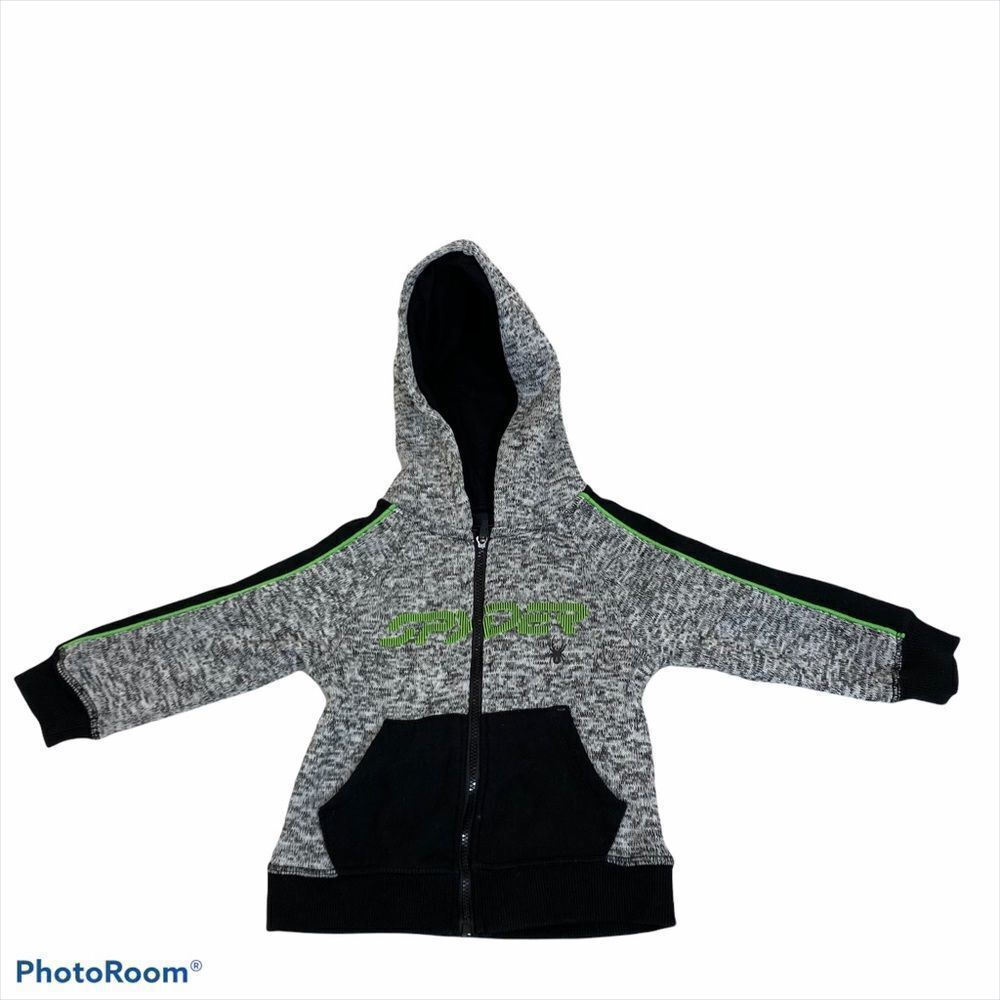 Baby Boys Spyder Full Zip Sweatshirt 18 Months